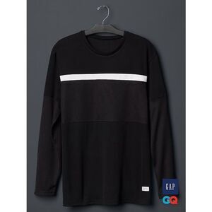 Gap GQ STAMPD Mesh Men’s Hockey Jersey Black White Medium Limited Release